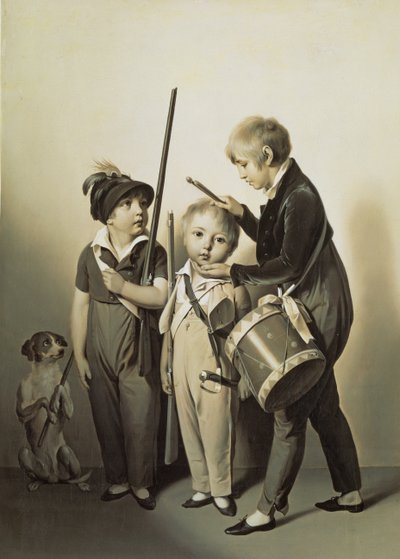 I Miei Piccoli Soldati, 1809 da Louis Leopold Boilly